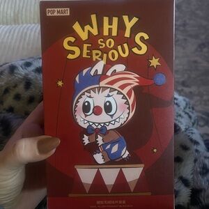 LABUBU SEALED — Pop Mart Why So Serious Vinyl Figure
